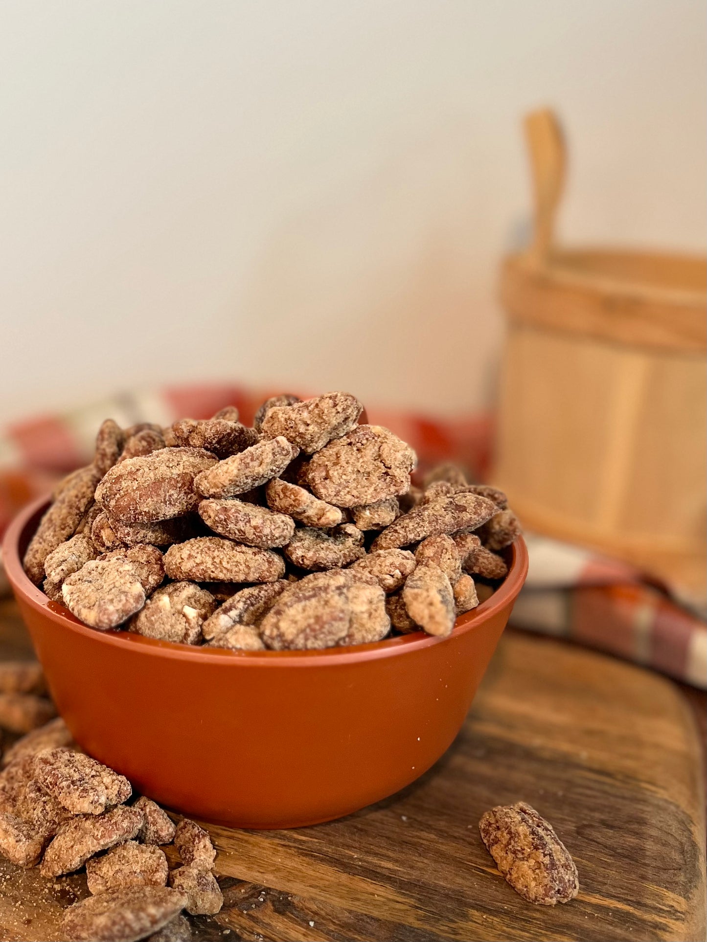 8 OZ GOURMET CANDIED PECANS