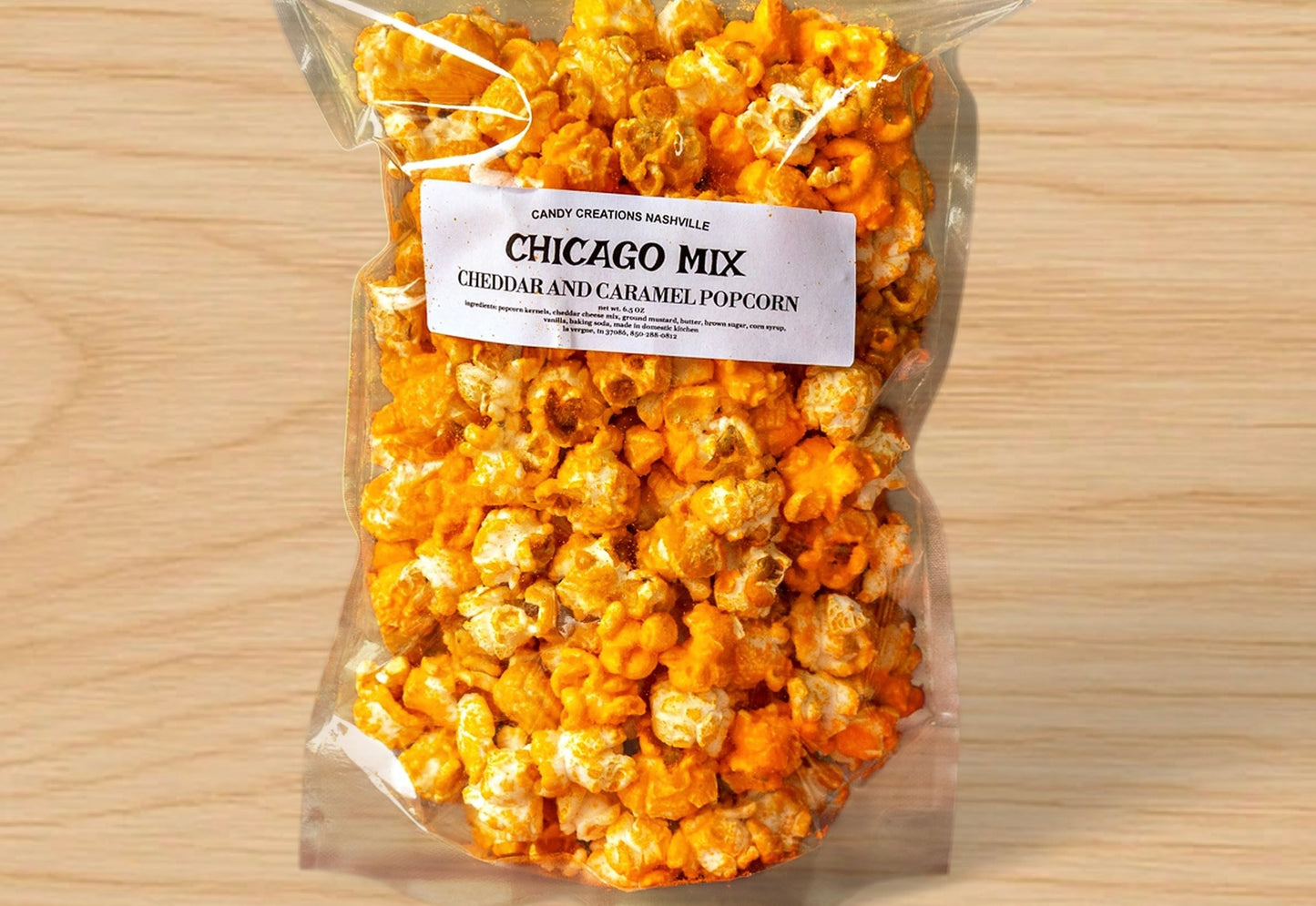 Chicago Mix Popcorn (Double Butter Caramel & Cheddar)