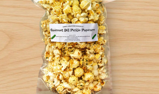 Gourmet Dill Pickle Popcorn