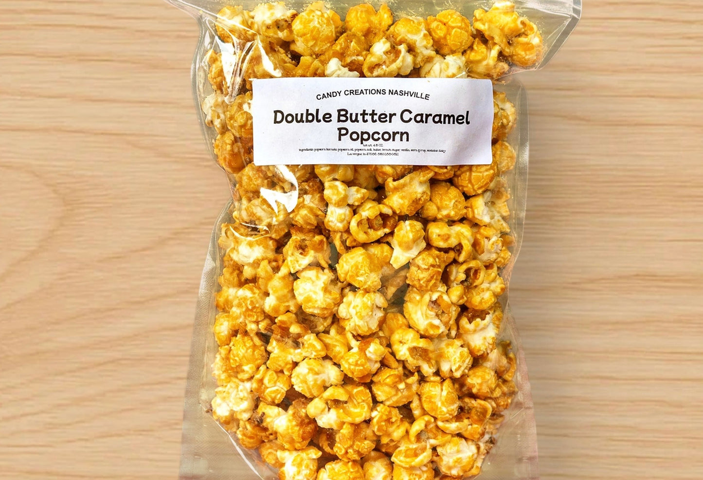 World’s Best Double Butter Caramel Popcorn